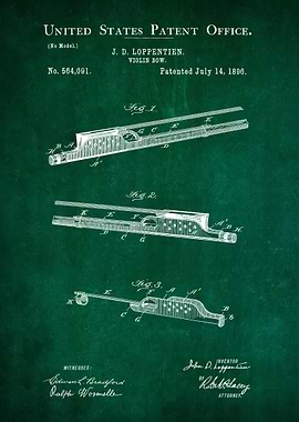 43 Violin Bow Patent Prin