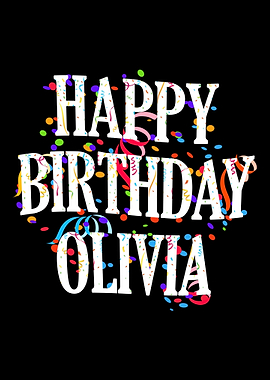 Happy Birthday Olivia