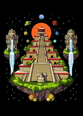 Space Aztec Pyramid