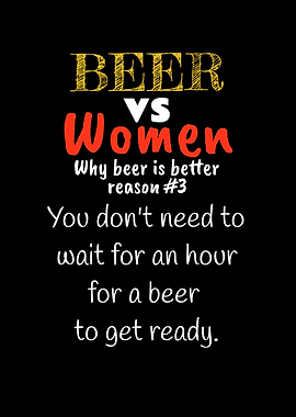 Better Beer Vs Women Wait