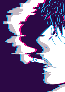 Smoking Anime Boy Glitch