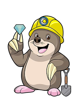 Mole Miner Shovel Diamond