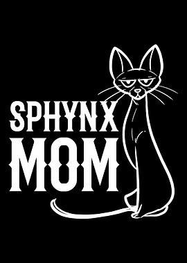 Sphynx Mom Hairless Cat Gi