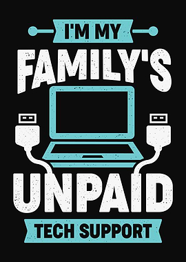 Funny Tech Support Design