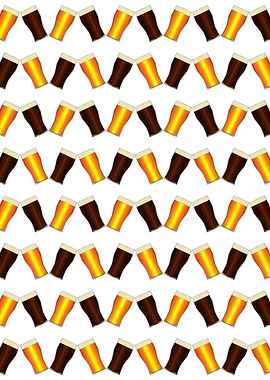 Pint Beer Glass Background