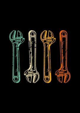 Handyman Mechanic Retro