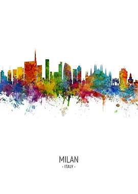Milan Skyline Italy