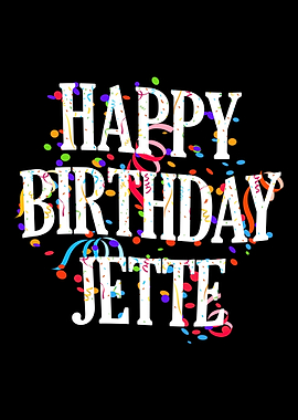 Happy Birthday Jette