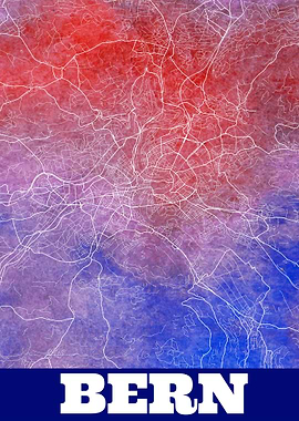 Bern Switzerland City Map