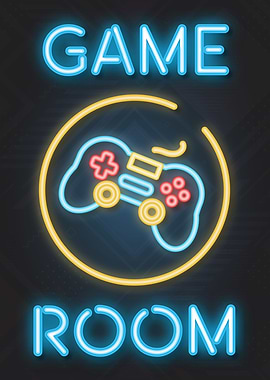 Video Game Room Neon Sign