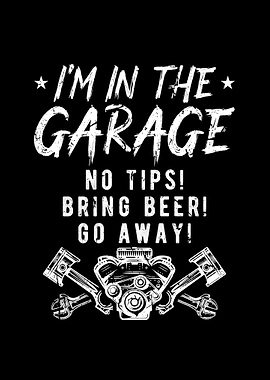Garage Bring Beer Mechanic
