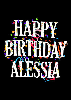 Happy Birthday Alessia