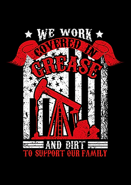 Oilfield Worker Oilman Rig