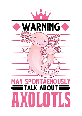 Axolotl Saying Pet Salmon