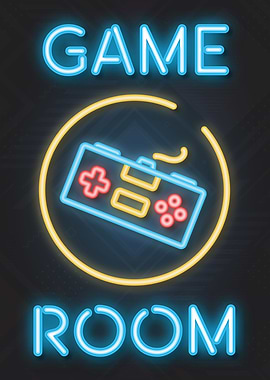 Video Game Room Neon Sign