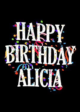 Happy Birthday Alicia