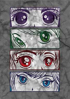 Anime Face Displate Art