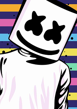 Marshmello pop art