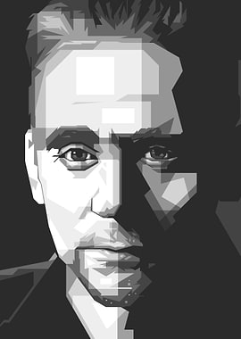 Tom Hiddleston Grayscale