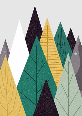 Forest geometric trees