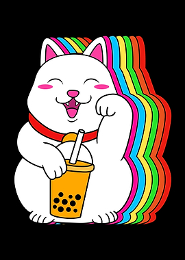 Cat Bubble Tea
