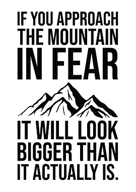 Mountain Motivation Quote