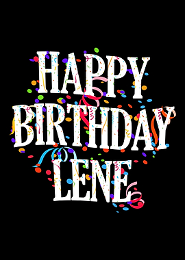 Happy Birthday Lene