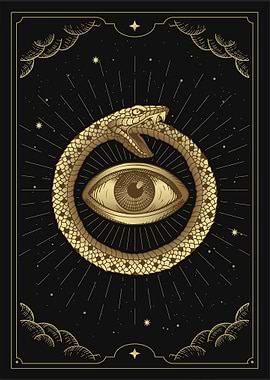 Circle of snakes Tarot