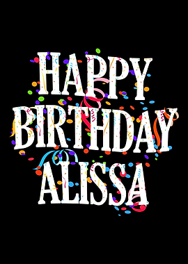 Happy Birthday Alissa