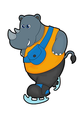 Rhino Ice skating Sports