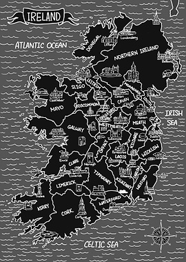 Dark Map of Ireland