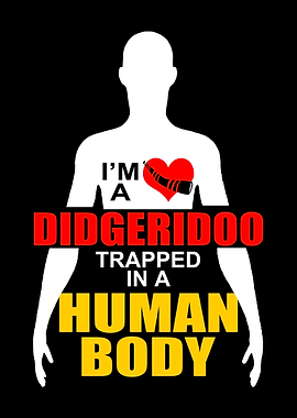 Funny Didgeridoo Player