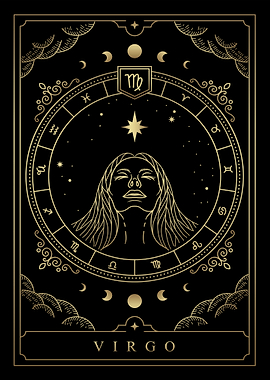 Virgin Tarot card