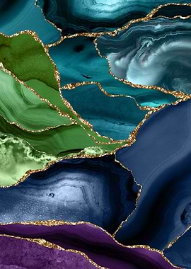 Peacock Agate Texture 09