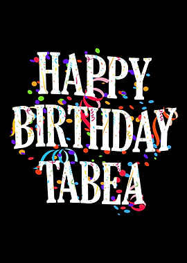 Happy Birthday Tabea