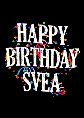 Happy Birthday Svea