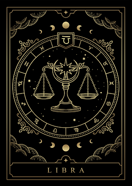 Libra Tarot card