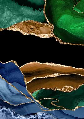 Peacock Agate Texture 10