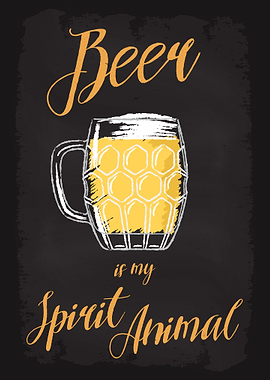 Beer is my Spirit Animal