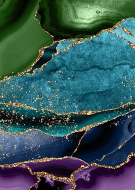 Peacock Agate Texture 01