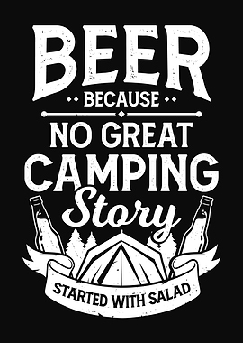 Funny Beer Camper Design