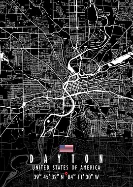 DAYTON MAP USA
