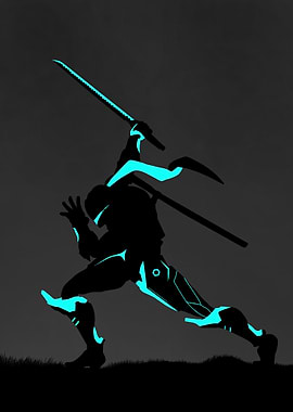 Ninja Japan Illustration