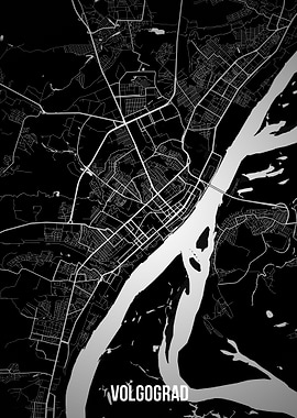 Volgograd dark map