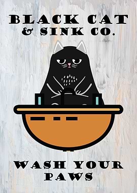 BLACK CAT SINK CO VINTAGE
