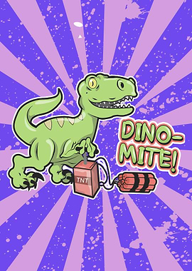 Trex Dinosaur Dinomite 80s