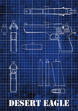 Desert Eagle Blueprint