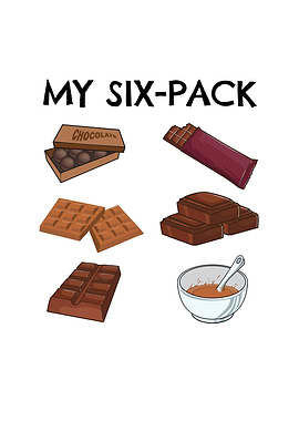 My Six Pack Chocolate Fan