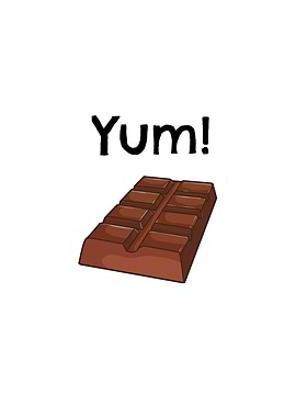 Yum Funny Chocolate Lover