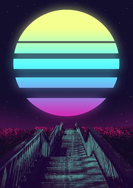 STAIR TO SYNTHWAVE